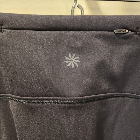 ATHLETA Women's Black flare mini skort size XS - Picture 10 of 11